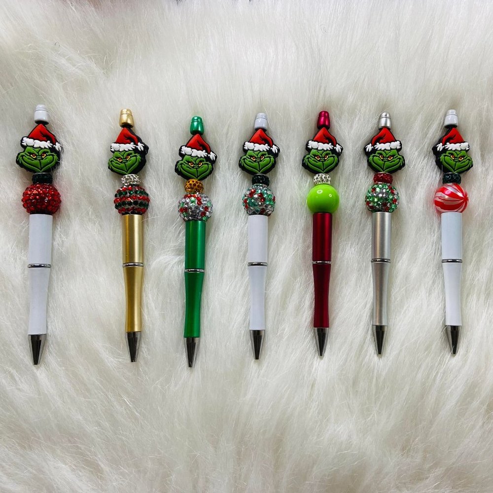 Holiday Grinch Pens